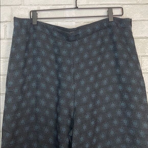 SOUTH STREET LINEN Wide-Leg Crop Pant Linen Wool - Picture 5 of 11